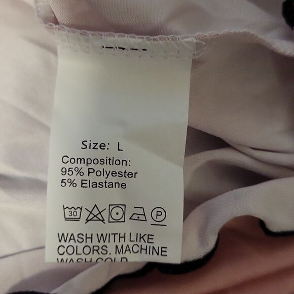 Pajama Dress for Sleeping Backless with Round Neck, Nightwear - Picture 4 of 12